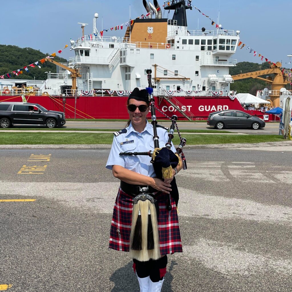 Ambition to Join the Coast Guard Pipe Band